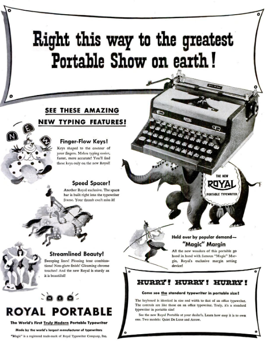 Are typewriters obsolete?